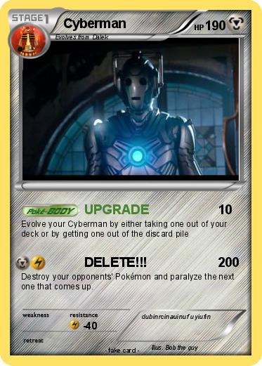 Pokemon Cyberman