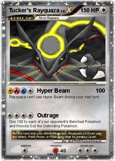 Pokemon Tucker's Rayquaza