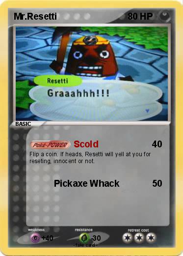 Pokemon Mr.Resetti