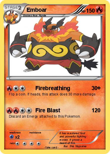 Pokemon Emboar