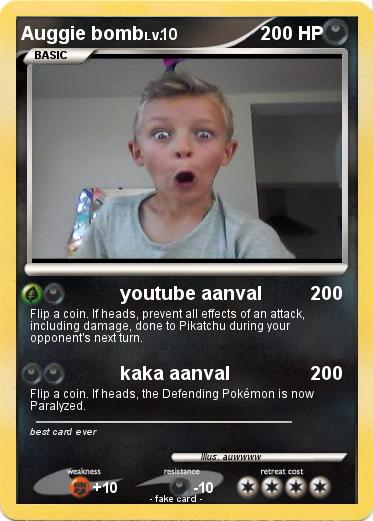 Pokemon Auggie bomb