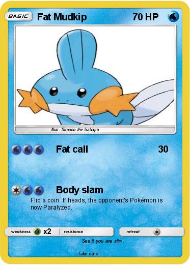 Pokemon Fat Mudkip