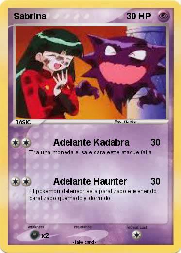 Pokemon Sabrina