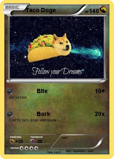 Pokemon Taco Doge