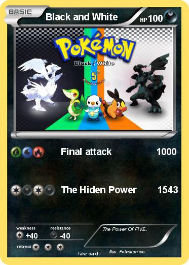 Pokemon Black and White