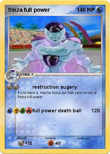 Pokemon freiza full power
