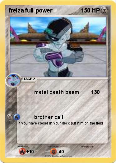 Pokemon freiza full power