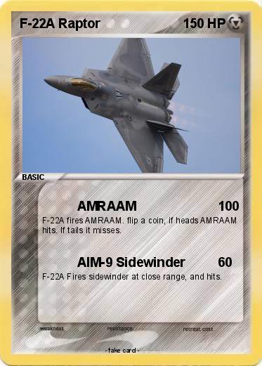 Pokemon F-22A Raptor