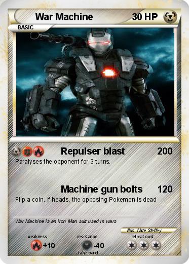 Pokemon War Machine