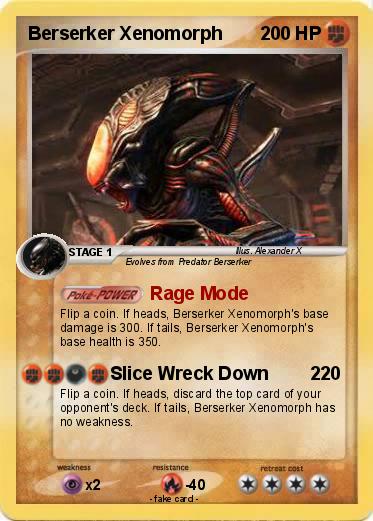 Pokemon Berserker Xenomorph