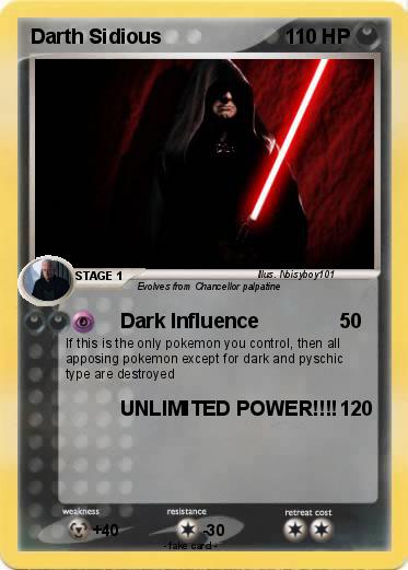 Pokemon Darth Sidious