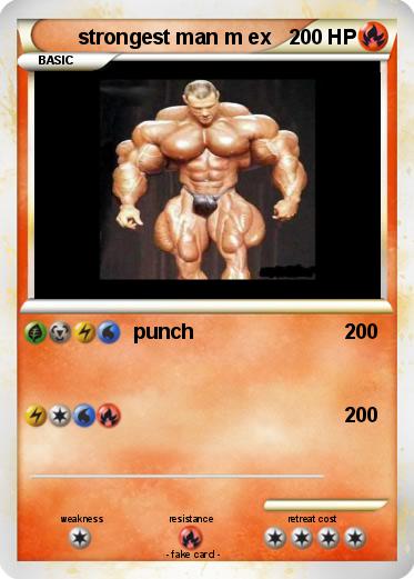 Pokemon strongest man m ex