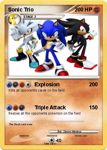 Pokemon Sonic Trio