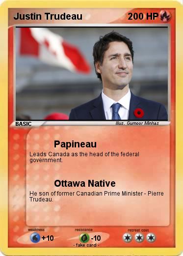 Pokemon Justin Trudeau