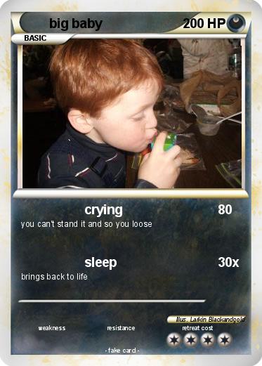 Pokemon big baby