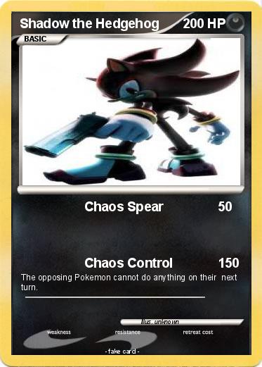 Pokemon Shadow the Hedgehog