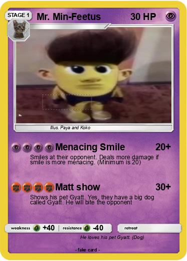 Pokemon Mr. Min-Feetus