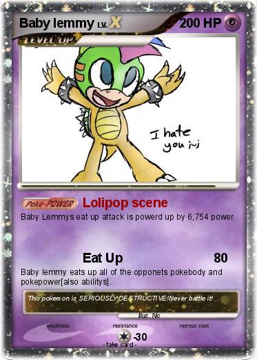 Pokemon Baby lemmy