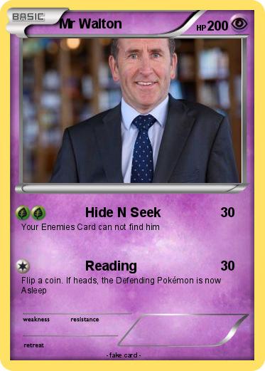 Pokemon Mr Walton