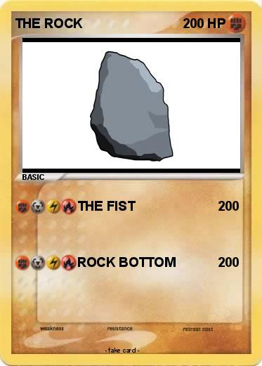 Pokemon THE ROCK