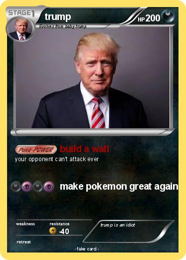 Pokemon trump