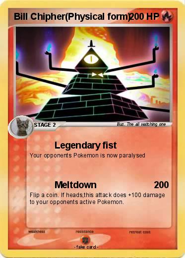Pokemon Bill Chipher(Physical form)
