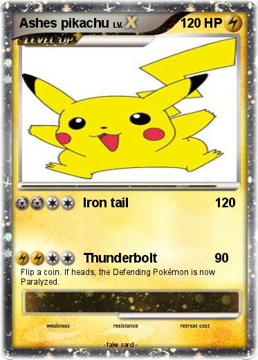 Pokemon Ashes pikachu