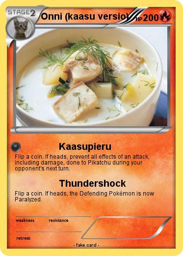 Pokemon Onni (kaasu versio)