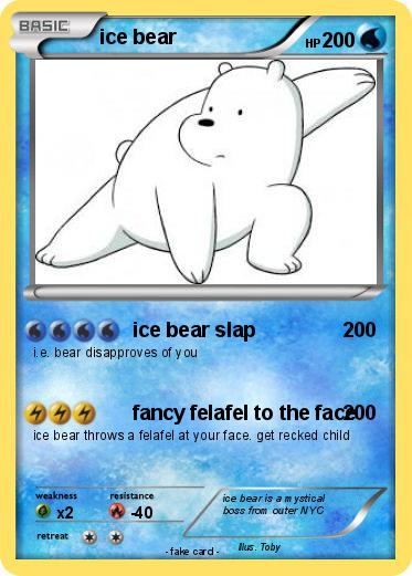 Pokemon ice bear