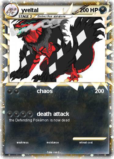 Pokemon yveltal