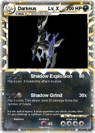 Pokemon Darkeus         Lv. X