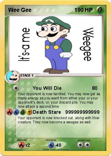 Pokemon Wee Gee                            1