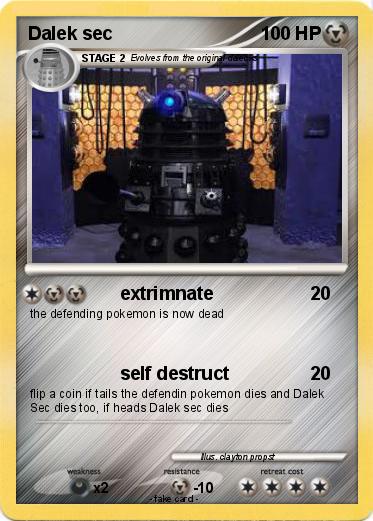 Pokemon Dalek sec