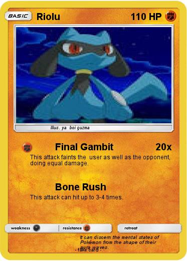 Pokemon Riolu