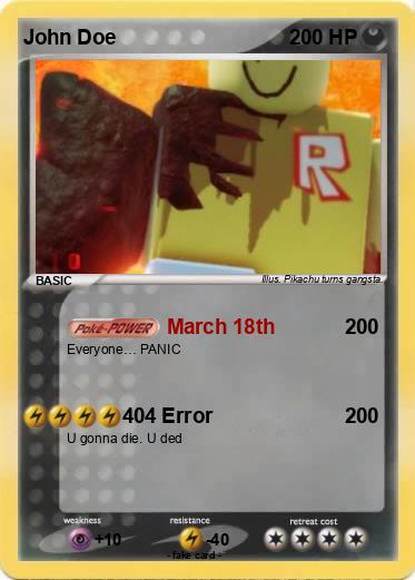 Pokemon John Doe