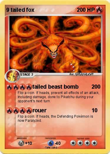 Pokemon 9 tailed fox