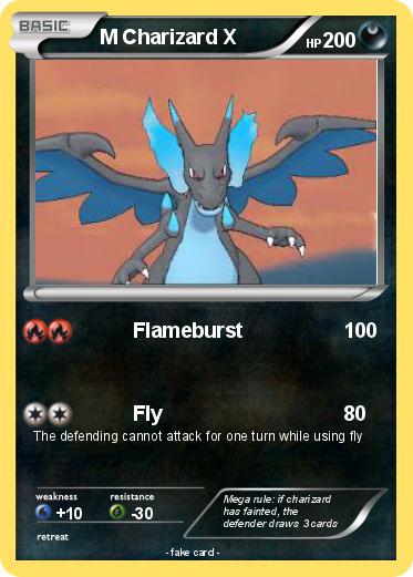 Pokemon M Charizard X