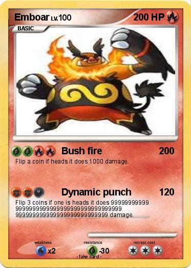 Pokemon Emboar