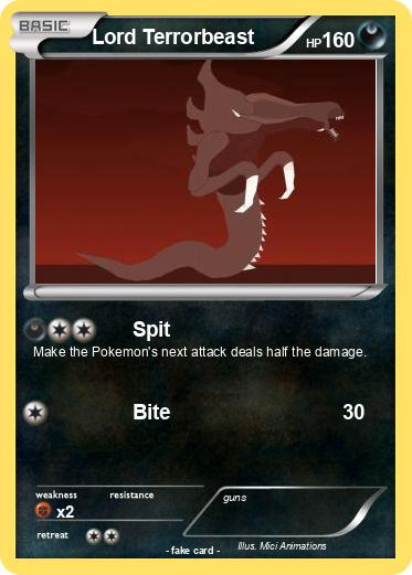 Pokemon Lord Terrorbeast