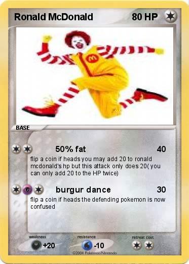 Pokemon Ronald McDonald
