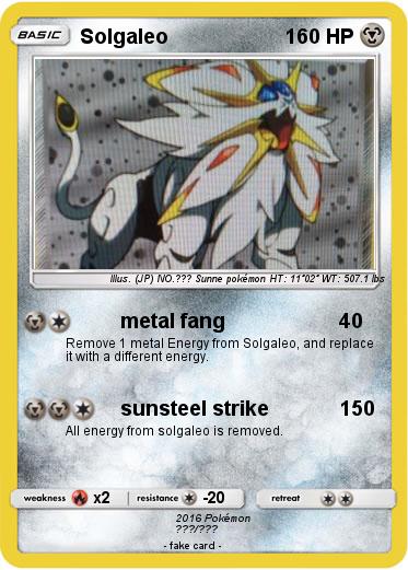 Pokemon Solgaleo