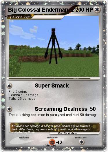 Pokemon Big Colossal Enderman