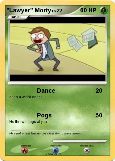 Pokemon "Lawyer" Morty