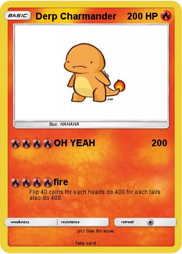Pokemon Derp Charmander