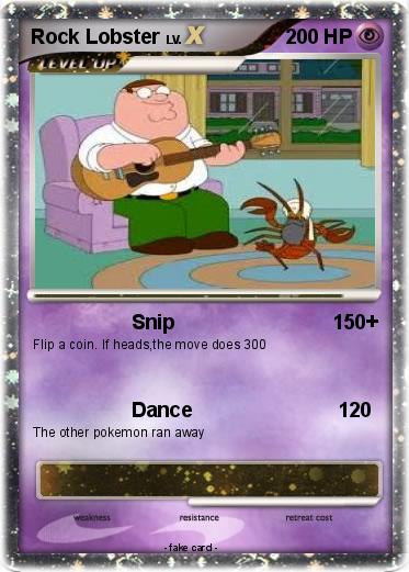 Pokemon Rock Lobster