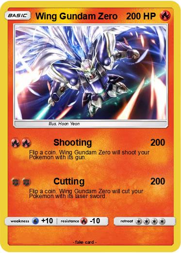 Pokemon Wing Gundam Zero Pokemon Wing Gundam Zero
