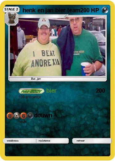Pokemon henk en jan bier team