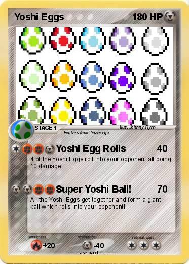 Pokemon Yoshi Eggs