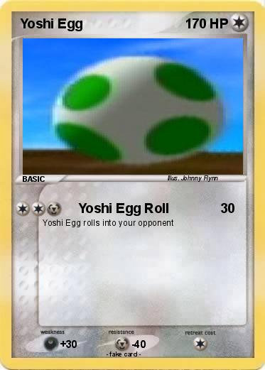 Pokemon Yoshi Egg
