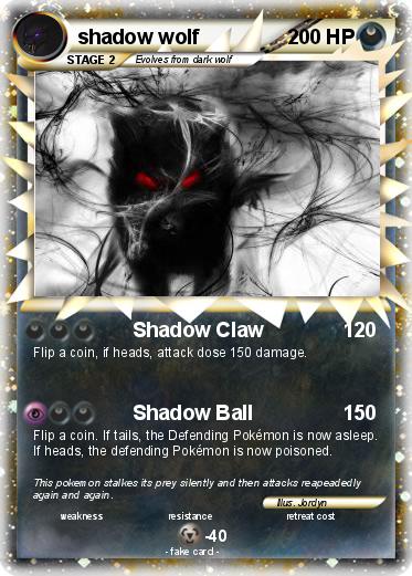 Pokemon shadow wolf